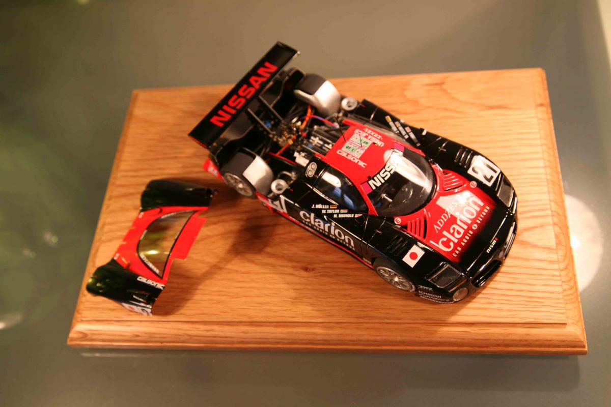 Nissan R390 GT1 racing car, Tamiya 1/24